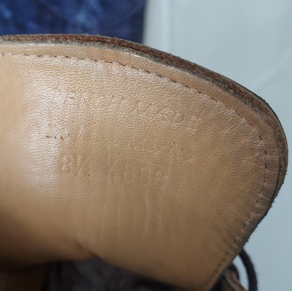 EUC Bed Stu Two-Tone Leather Ankle Boots, benchmade, Leather Lined, 8.5 - Picture 6 of 6